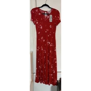 NWT Urban Outfitters (M) gorgeous red maxi dress